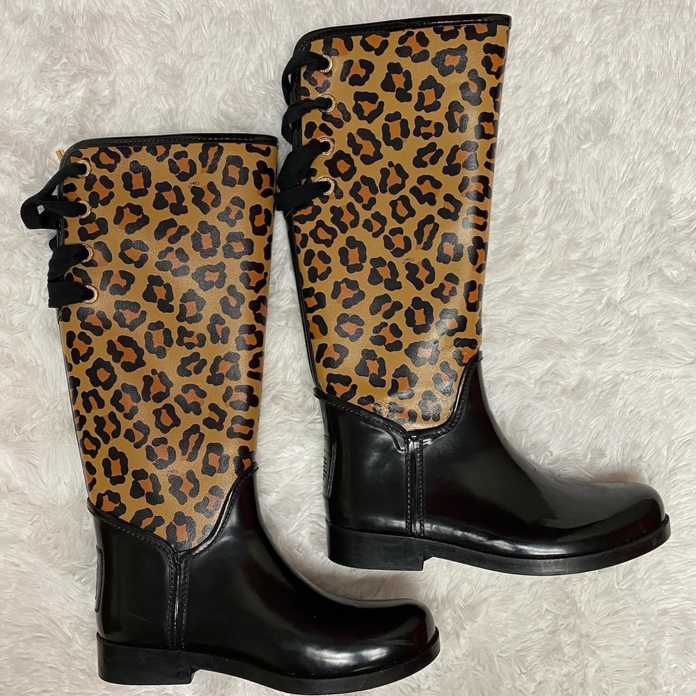 Coach rain boots